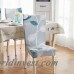 Meijuner silla elástica Silla de impresión poliéster Slipcovers Anti-falta asiento extraíble para Hotel comedor banquetes ali-62304142